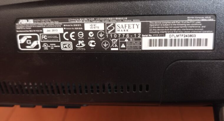 ASUS 液晶モニター 18.5インチ