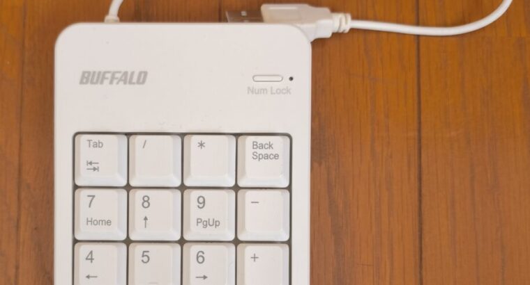 BUFFALO BSTK100 10キー ホワイト