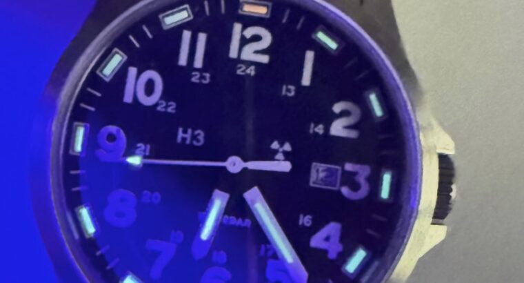 Tritium watch