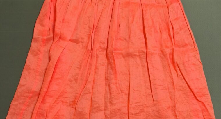 TIARA オレンジフレアスカート