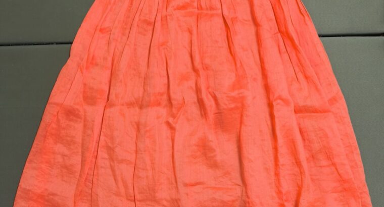 TIARA オレンジフレアスカート