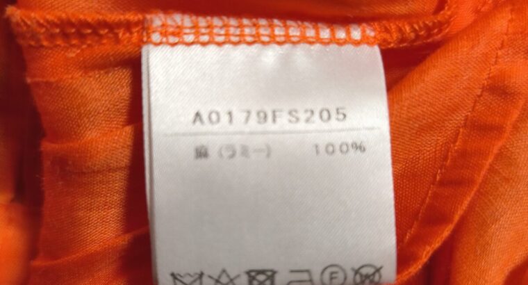 TIARA オレンジフレアスカート